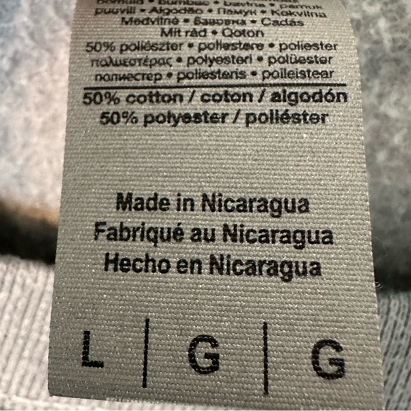 Ramones Cartoon Graphic Crewneck Sweatshirt NEW Sz LARGE in Slate Blue - Picture 5 of 5